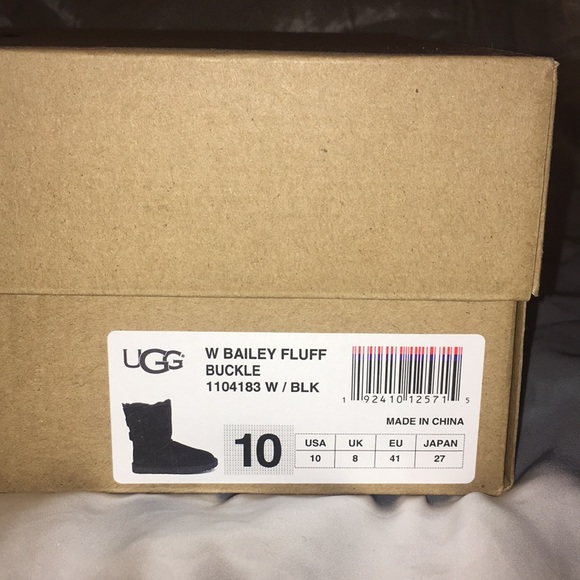 UGG Shoes - UGG Bailey Fluff Buckle Boots